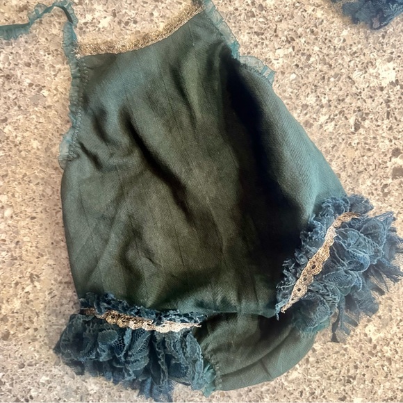 Handmade Cape & Romper - Baby Girls Size 9-12 Months by Mia Joy Studios ⭐🌿 - Picture 10 of 11